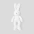 Small bunny soft toy