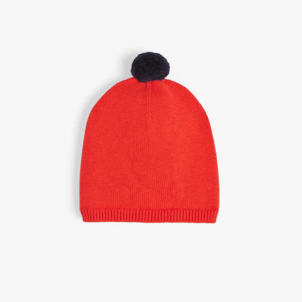 Baby boy pompom cap