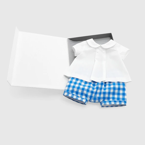 My First Jacadi gingham set