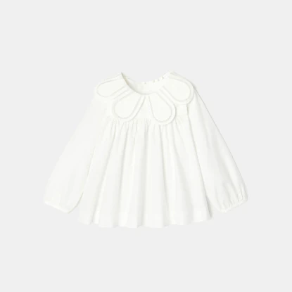 Baby girl long-sleeved blouse