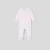 Baby girl pyjamas in velvet bouclette