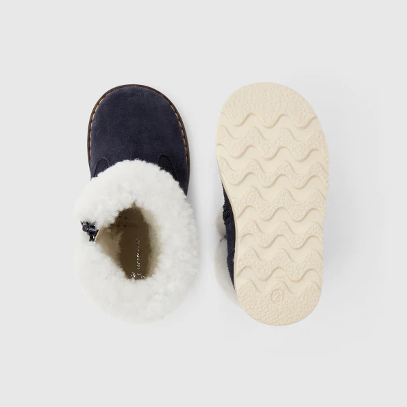 Baby boy lined boots