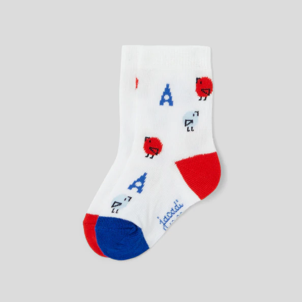 Baby boy dual socks