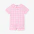 Girl gingham short pyjamas