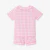 Girl gingham short pyjamas