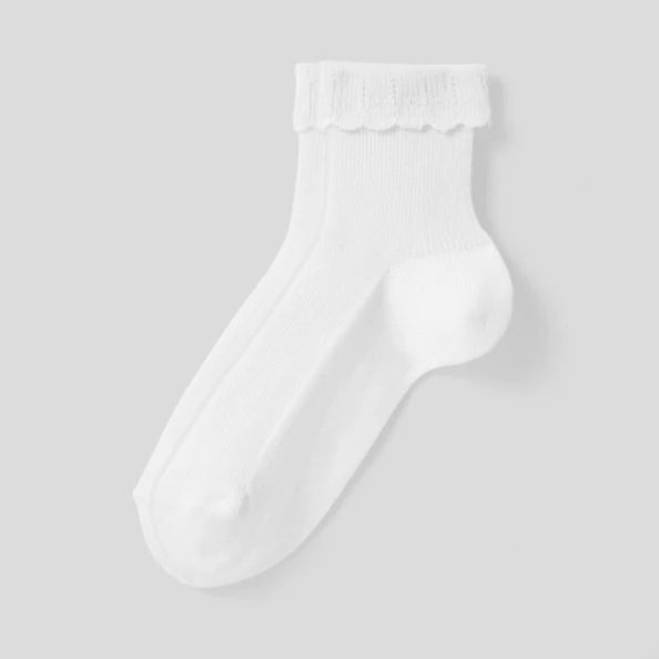 Girl socks in fine cotton