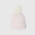 Girl ribbed knit hat