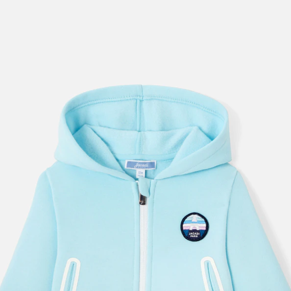 Baby boy zip-up sweatshirt