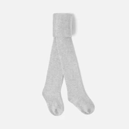 Baby girl jersey tights