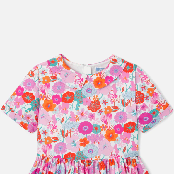 Girl dress in Liberty fabric