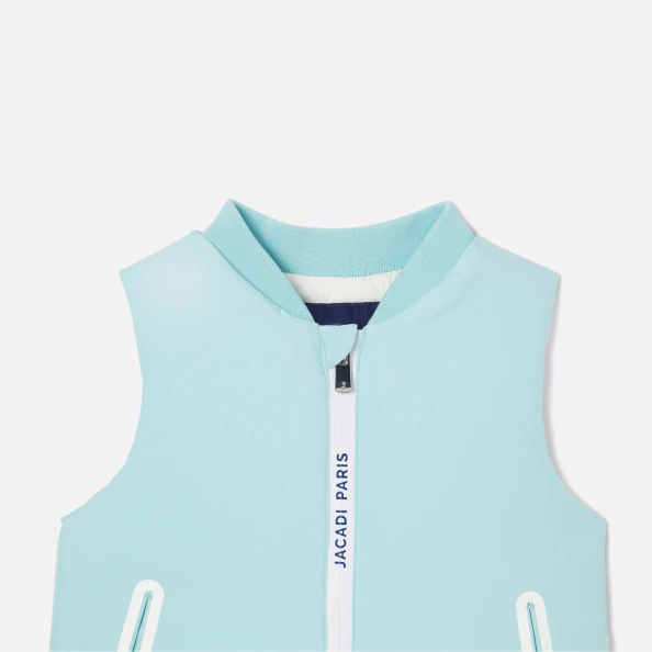 Baby boy sleeveless puffer jacket