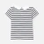 Girl striped polo shirt