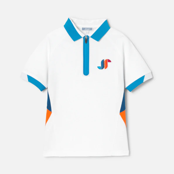 Boy polo shirt in cotton piqué