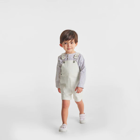  Baby canvas overalls