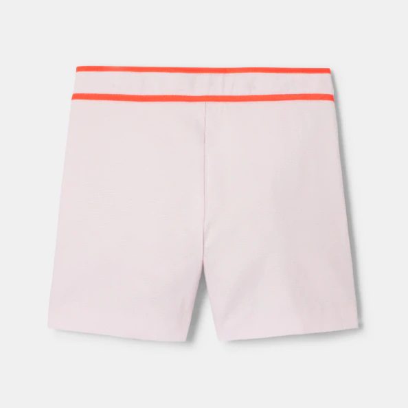 Girl culottes in honeycomb piqué