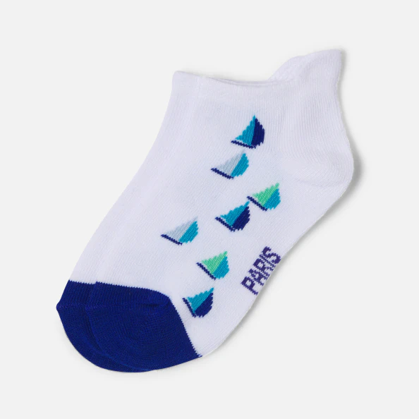 Boy duo of invisible socks