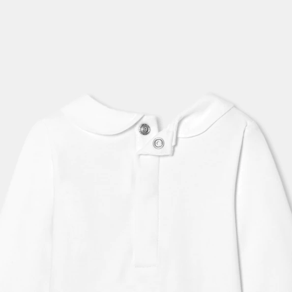 Baby girl long-sleeved bodysuit