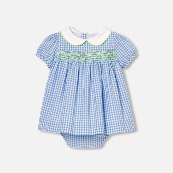 Baby girl short-sleeved dress