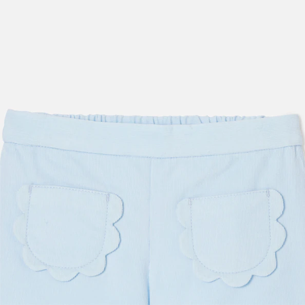 Baby girl velvet shorts