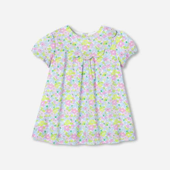 Baby girl dress in Liberty fabric