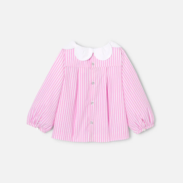 Baby girl striped blouse