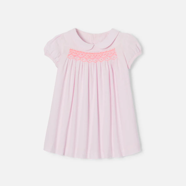 Baby girl dress with balloon sleeves