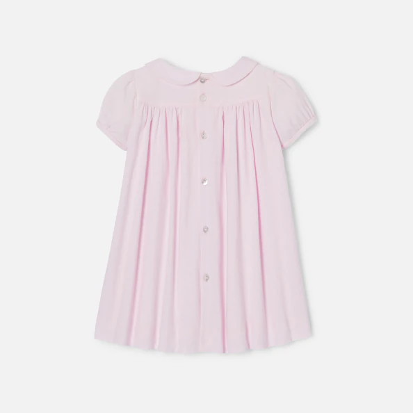 Baby girl dress with balloon sleeves