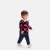 Baby girl jumper in jacquard knit