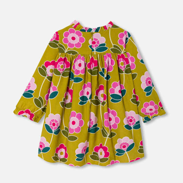 Baby girl velvet dress