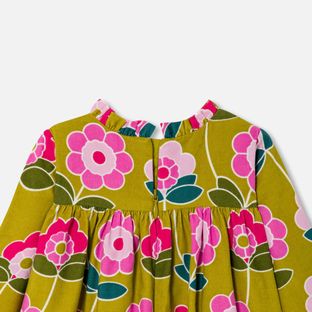 Baby girl velvet dress