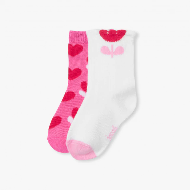 Baby girl duo of socks
