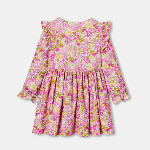 Girl dress in Liberty fabric