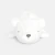 Polar bear activity plush toy