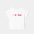 Baby girl short-sleeved T-shirt