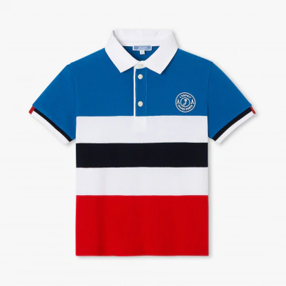 Boy short sleeves polo shirt