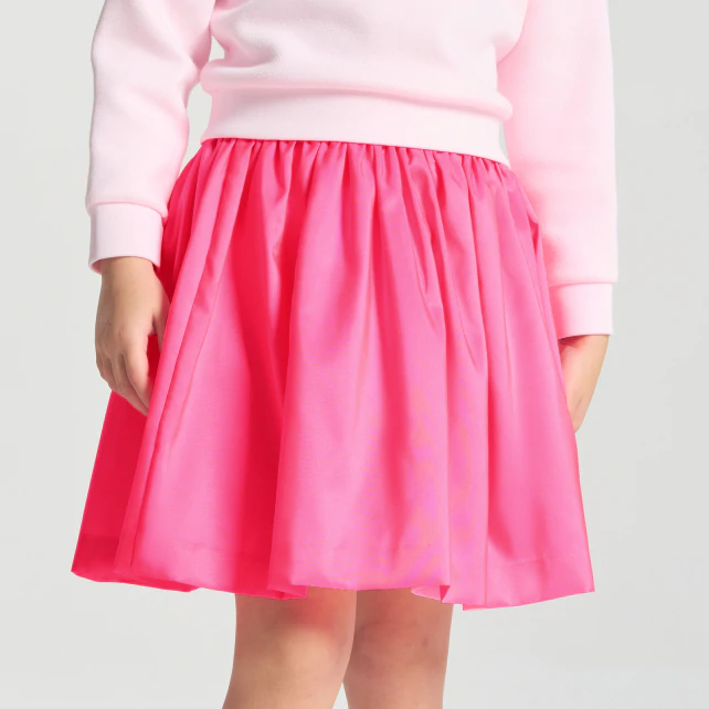 Girl taffeta skirt