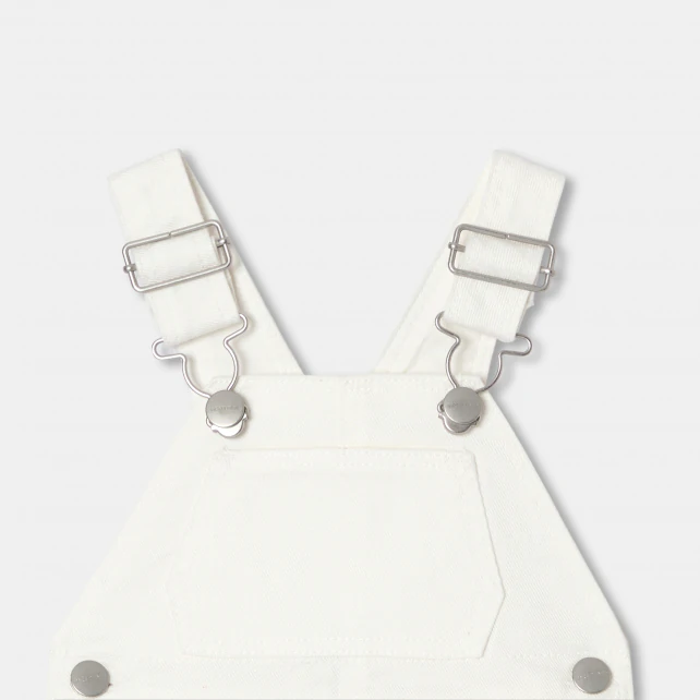 Baby canvas overalls