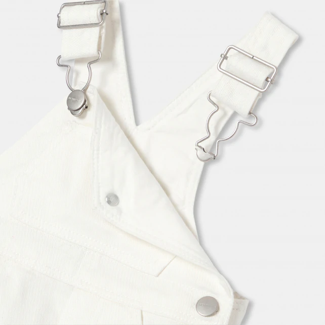 Baby canvas overalls