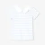 Girl striped polo shirt