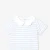 Girl striped polo shirt