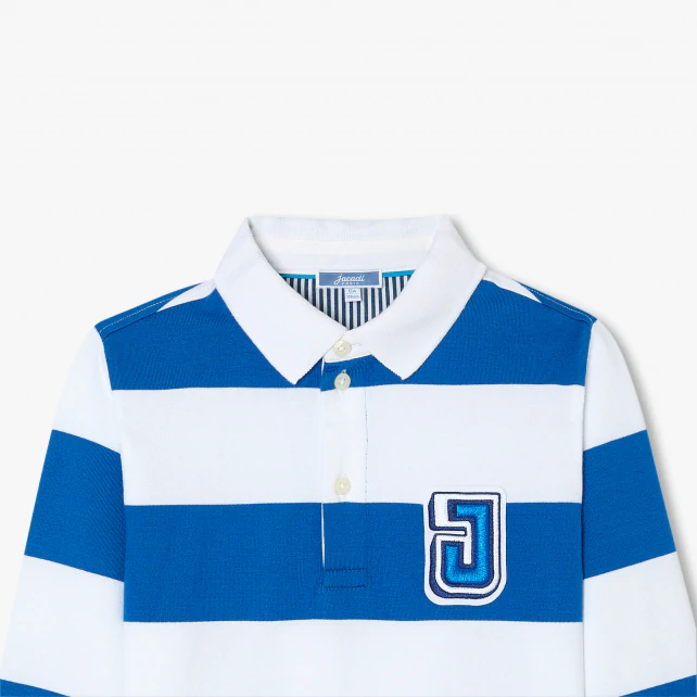 Boy jersey polo shirt
