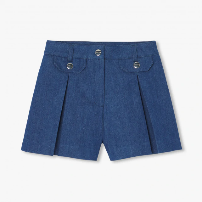 Girl denim skort