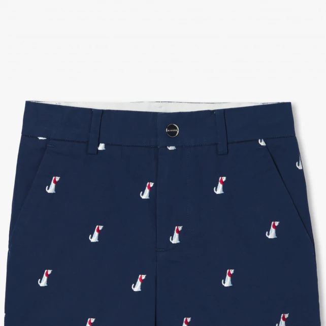 Boy shorts in twill