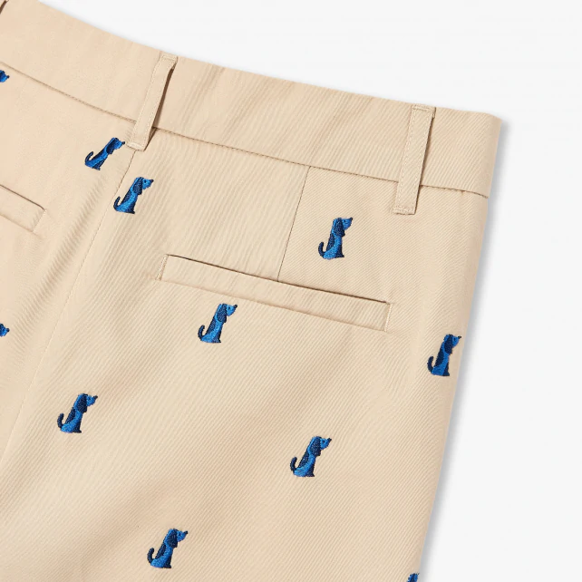 Boy shorts in twill
