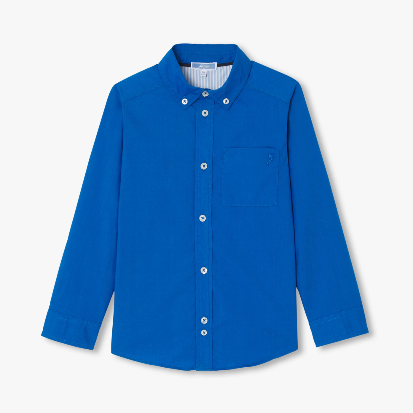 Boy light poplin shirt