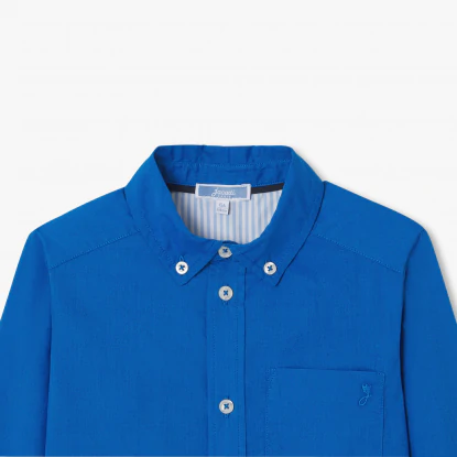 Boy light poplin shirt