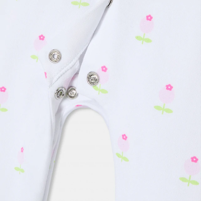 Baby girl footless pyjamas