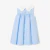 Baby girl dress in fil à fil