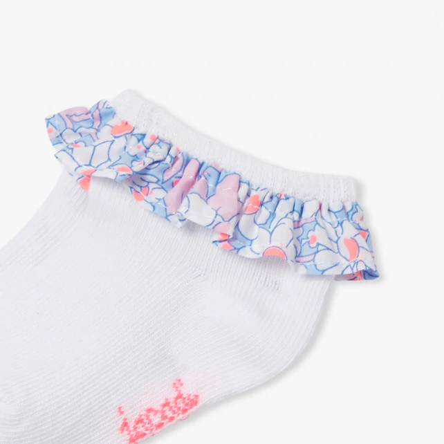 Baby girl ruffled socks