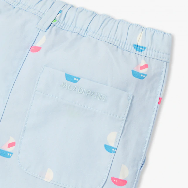 Baby boy shorts in twill
